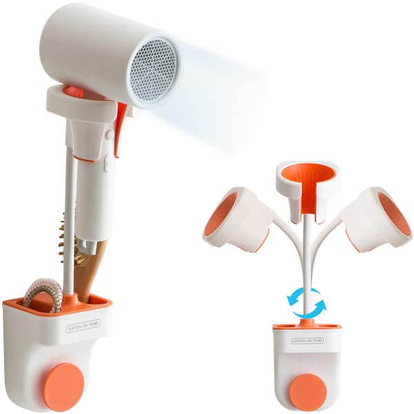 Amazon.co.jp: ドライヤー ホルダー 両手が使える自由自在アーム